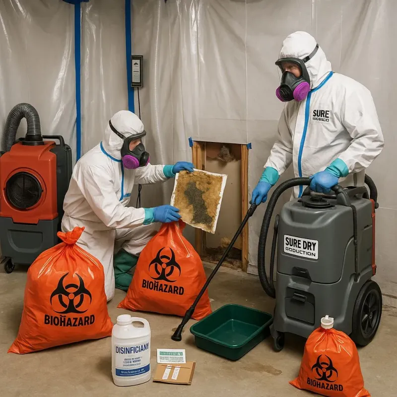 Contaminated Water Handling Protocols process in Semmes, AL