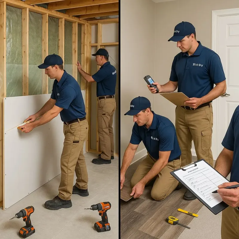 Repairs and Reconstruction process in Semmes, AL